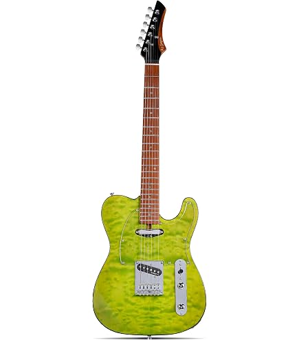 GDBTDL SG7 Smart Guitar, 12-Fret All-in-One Self-Learning Guitar